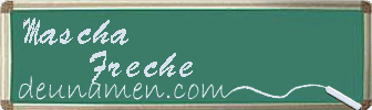 Mascha Freche Visitenkarte